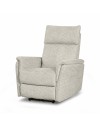 Poltrona Alzapersona Motion con Recliner Elettrico e Roller Bar in Tessuto Beige – Massimo Comfort e Autonomia