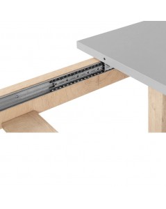 Tavolo Allungabile Epik 50A 160x90x75 H Colore Rovere Grigio Prezzo