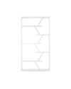 Libreria Tars 84x24x157H RF1603242 colore bianco
