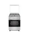 Cucina 4 fuochi con forno a gas ventilato e grill elettrico Flora 60