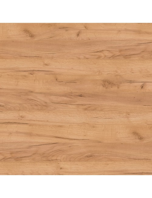 Tavolo Allungabile Milonga410 160 cm con Piano Rovere nodato e Gambe Incrociate Antracite