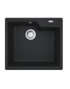 Lavello cucina monovasca Franke Urban UBG 610-56 fragranite nero 56x50 cm.