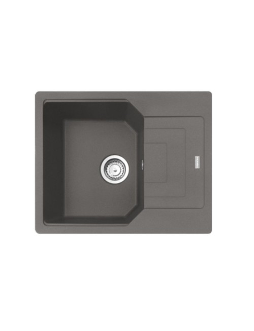 Lavello 1 vasca Franke UBG61152 Storm 62x50 gocciolatoio reversibile fragranite stone grey