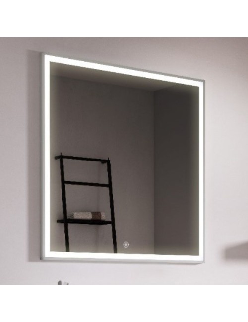 Specchio bagno illuminazione LED anti appannamento Baku 120x80: tecnologia e stile per il tuo bagno