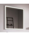 Specchio bagno illuminazione LED anti appannamento Baku 120x80: tecnologia e stile per il tuo bagno