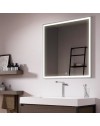 Specchio bagno illuminazione LED anti appannamento Baku 120x80: tecnologia e stile per il tuo bagno