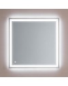 Specchio bagno illuminazione LED anti appannamento Baku 120x80: tecnologia e stile per il tuo bagno