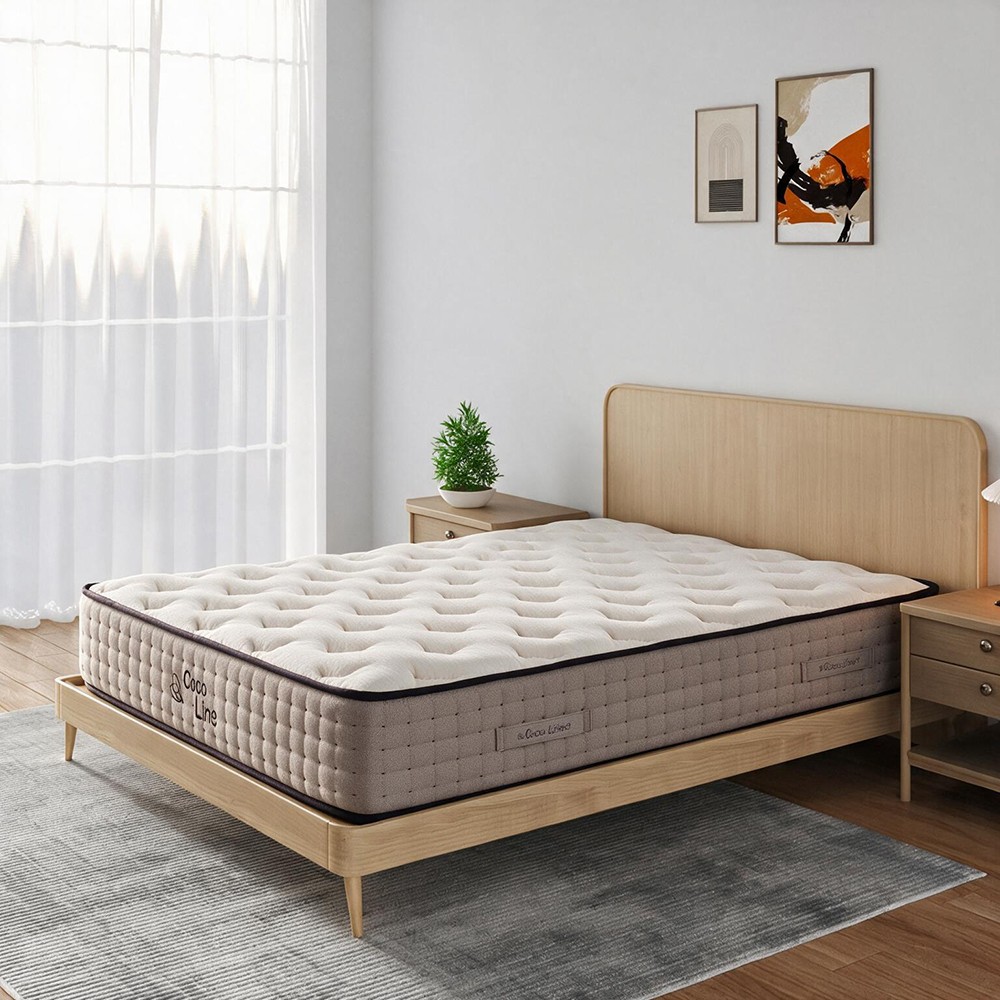 Materasso matrimoniale multistrato con fibra naturale Cocoline 160x190x28H