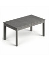 Tavolo Super4 160x90 allungabile a 320 cm colore cemento