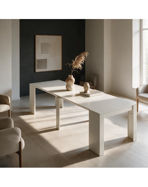 Consolle allungabile Ofelia 90x50x76h cm colore cashmere