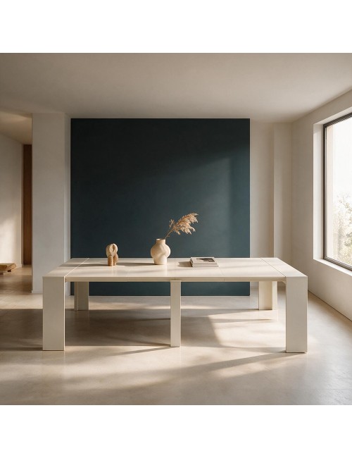 Consolle allungabile Ofelia 90x50x76h cm colore cashmere