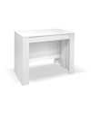 Consolle allungabile Ofelia 90x50x76h cm colore bianco lucido
