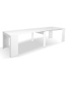 Consolle allungabile Ofelia 90x50x76h cm colore bianco lucido