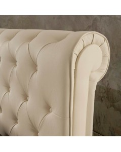 Letto una Piazza e Mezza con Contenitore Peninsula colore crema Prezzo