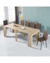 Consolle allungabile Ofelia 90x50x76h cm colore rovere