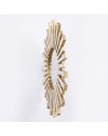 Specchio Decorativo Rotondo MRTDYY20217GOLD da Parete 55x55 cm Oro a Raggiera