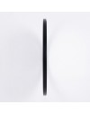 Specchio Decorativo Rotondo MR005 da Parete 60x60 cm con Cornice Nera