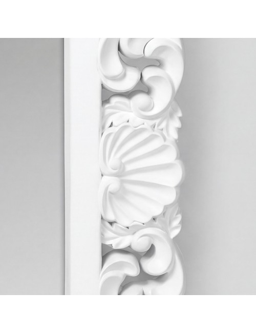 Specchio barocco bianco 60x80H SPECCHIO2: Raffinatezza e stile per la tua casa