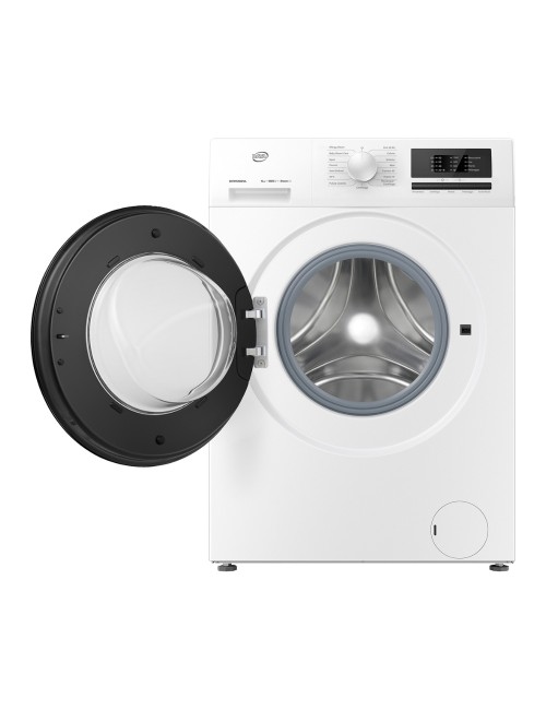 Lavatrice slim Daya DHW610ISVA 6 kg 1000 giri inverter vapore bianca classe A
