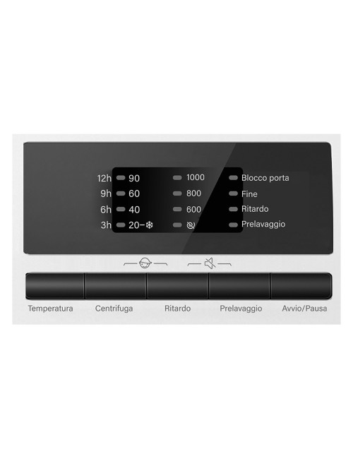 Lavatrice slim Daya DHW610ISVA 6 kg 1000 giri inverter vapore bianca classe A