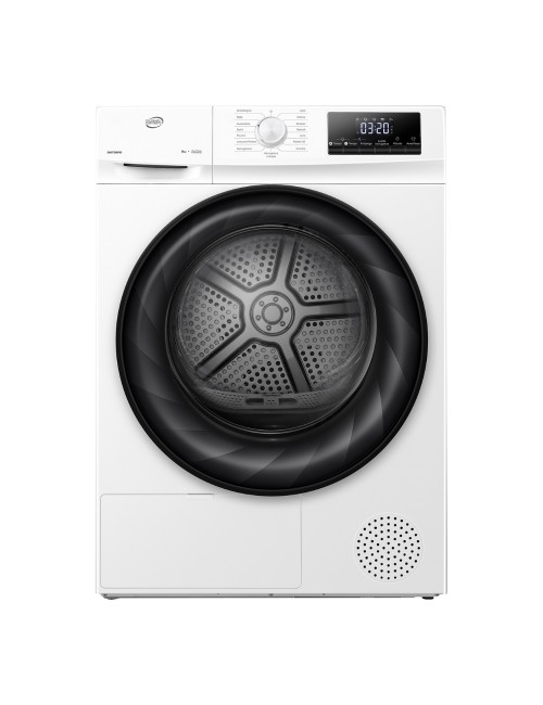 Asciugatrice Daya DHTD9PD 9 kg pompa di calore con rotazione bidirezionale e sensore umidità bianco classe D