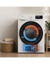 Asciugatrice Daya DHTD9PD 9 kg pompa di calore con rotazione bidirezionale e sensore umidità bianco classe D