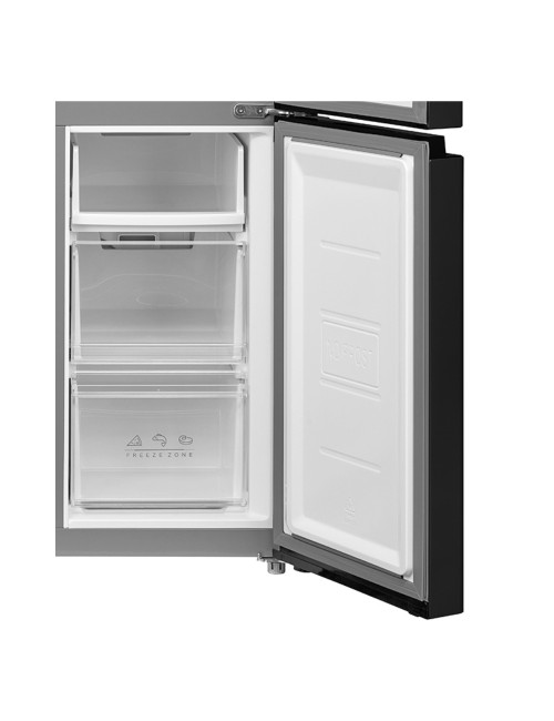 Frigorifero 4 porte Daya DMF4474INLBD real total NO FROST inverter display touch 474 litri nero classe D