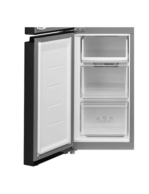 Frigorifero 4 porte Daya DMF4474INLBD real total NO FROST inverter display touch 474 litri nero classe D