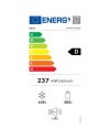 Frigorifero 4 porte Daya DMF4474INLBD real total NO FROST inverter display touch 474 litri nero classe D
