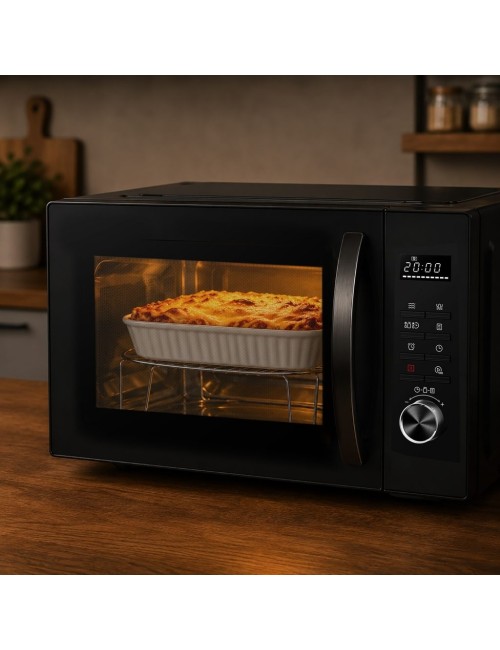 Forno a microonde Daya DMMG2071MB con grill 20 litri nero