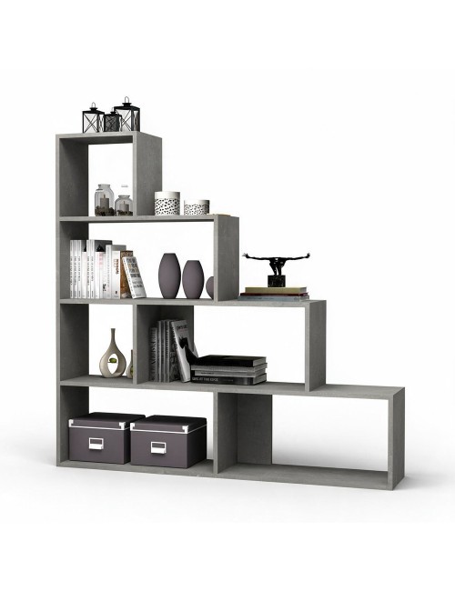 Libreria a Scala Alis 145x145 cm. Colore Beton Prezzo