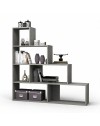 Libreria a scala Alis 145x145 cm. colore beton