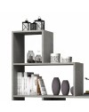 Libreria a scala Alis 145x145 cm. colore beton