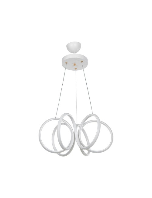 Lampada a Sospensione LED forma spirale Ilya MDL4439 colore bianco