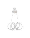 Lampada a sospensione LED forma spirale Ilya MDL4439 colore bianco