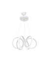 Lampada a sospensione LED forma spirale Ilya MDL4439 colore bianco