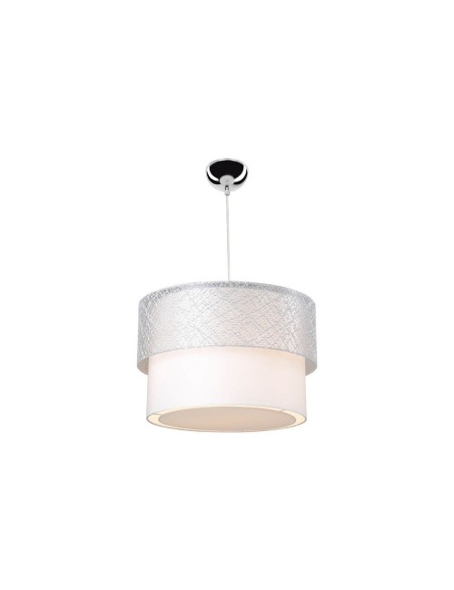 Lampada a Sospensione in tessuto Polo MDL2355 colore grigio