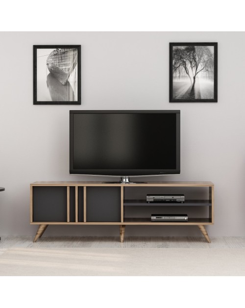 Porta Tv Rilla 150 colore noce antracite