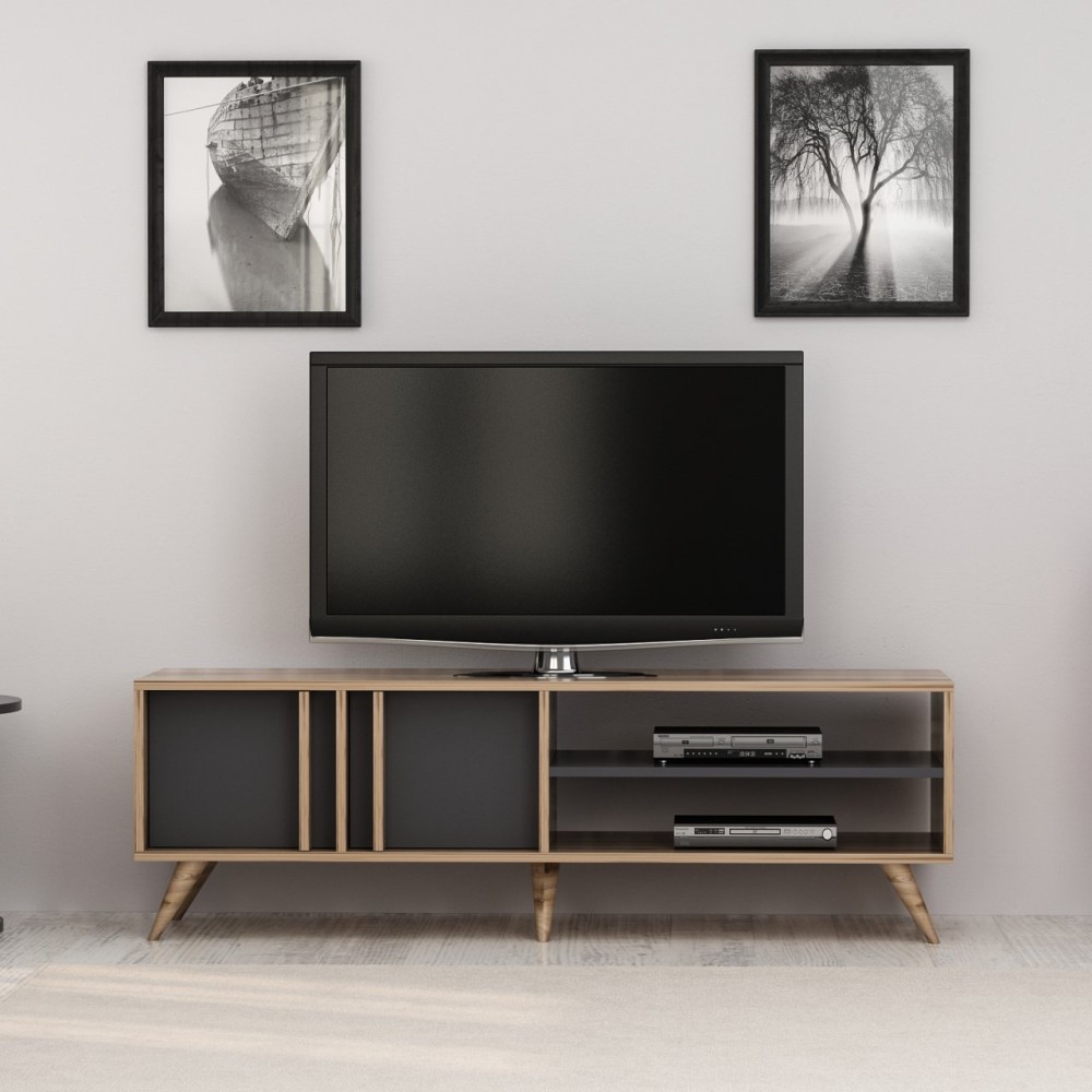Porta Tv Rilla 150 colore noce antracite