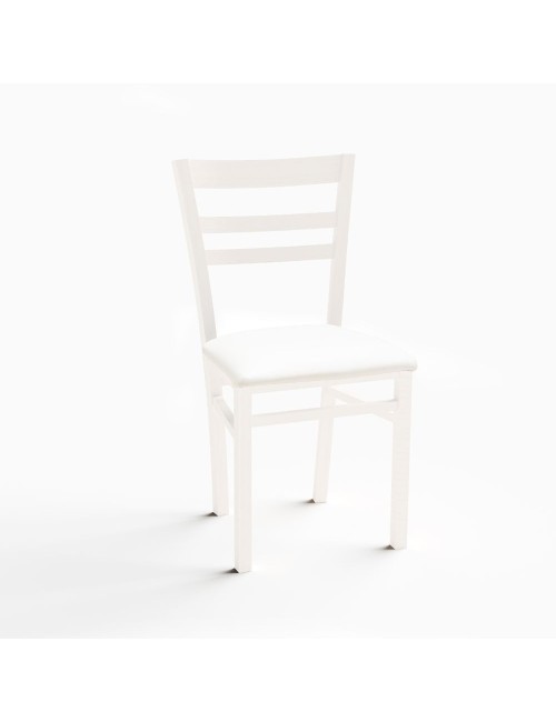 Sedia in Legno Cromica Colore Bianco Opaco Prezzo