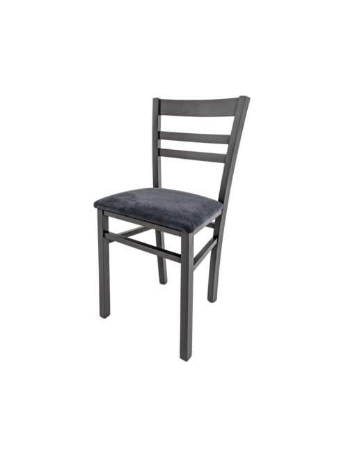 Sedia in Legno Cromica Colore Grigio Seduta Grafite Prezzo