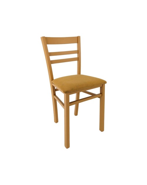 Set 2 sedie in legno Cromica colore mango