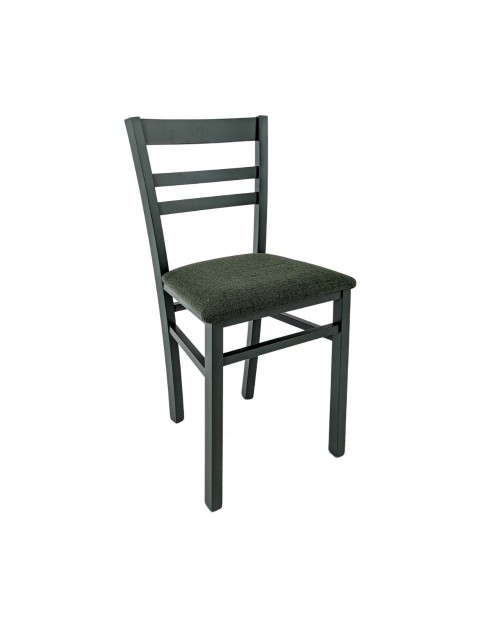 Set 2 sedie in legno Cromica colore verde