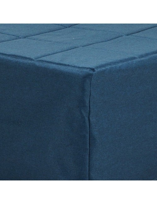 Pouf Trasformabile in Letto Vega Tessuto Blu Prezzo