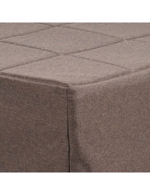 Pouf Trasformabile in Letto Vega Tessuto Tortora Prezzo