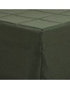 Pouf trasformabile in letto Vega tessuto verde scuro