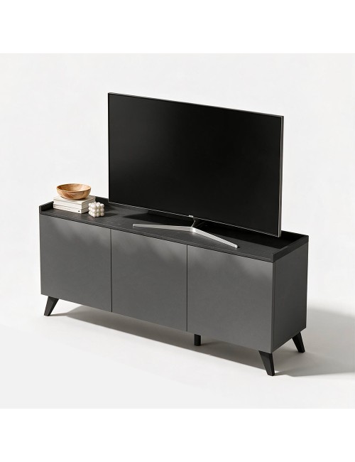 Mobile porta Tv 3 ante Polan 181x42x72h colore ardesia piombo prezzo