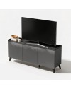 Mobile porta Tv 3 ante Polan 181x42x72h colore ardesia piombo