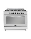 Cucina a gas Samet Stromboli 90x60 cm con forno e grill elettrici – Inox Classe A