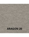 Divano letto 3 posti Era in tessuto tortora con materasso memory 210x100x110H